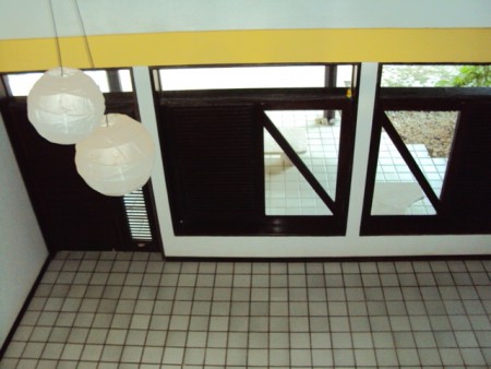 Visão da sala do mesanino